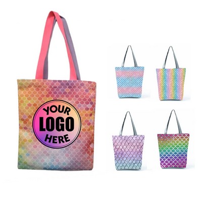 High-Quality Full-Color Canvas Tote