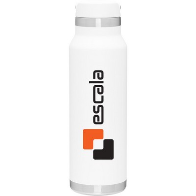 25 oz h2go Voyager Water Bottle (Matte White)