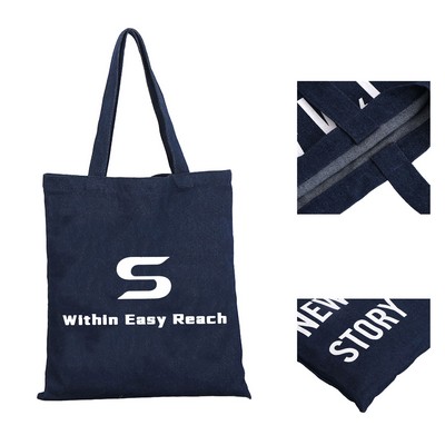 Denim Tote Bag 15"x 15"