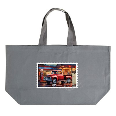 10 Oz. Grande Colored Canvas Tote Bag (27"W x 16"H x 8"D)