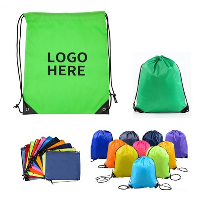 Polyester Cinch Closure Backpack