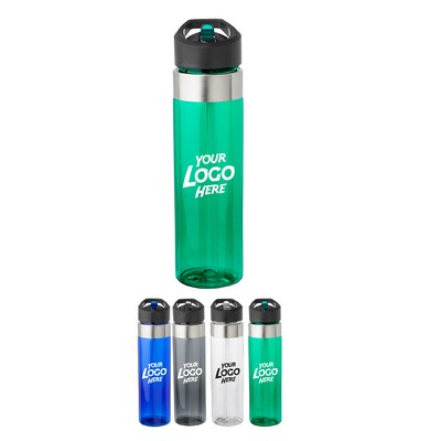 Plastic Water Bottles 24 oz