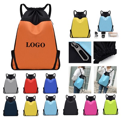 Versatile Oxford Drawstring Backpack