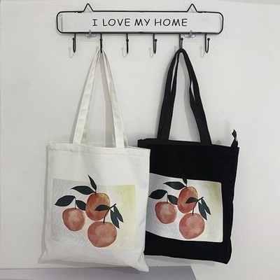 12 oz Cotton Canvas Tote Bag -14" x 12"