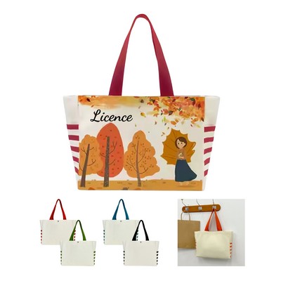 Custom 12 oz Canvas Tote Bag