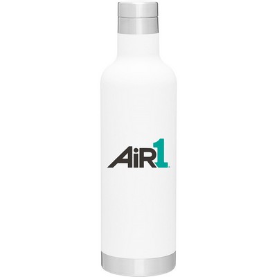 25 oz h2go Noir Water Bottle (Matte White)