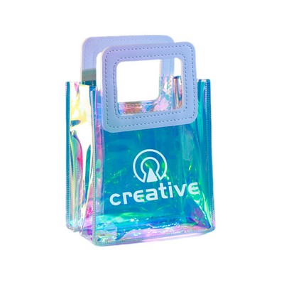 Holographic Pvc Tote