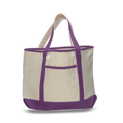 Large Canvas Deluxe Tote