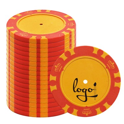 Personalized Round Clay Poker Chips