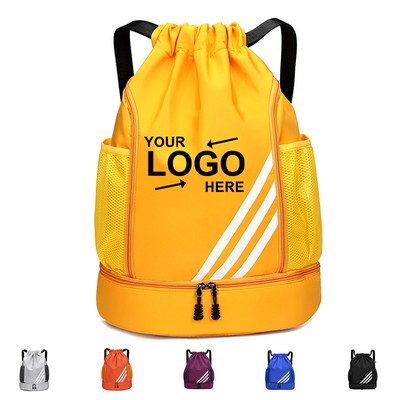 Large Capacity Drawstring Fitness Backpack