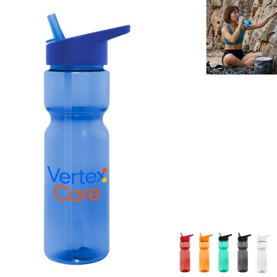 28OZ Slim Waist Tritan Sports Water Bottle