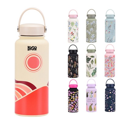 Leak Proof Vacuum Insulated Stainless Steel Water Bottle