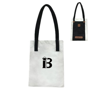 Shopping hand canvas bag
